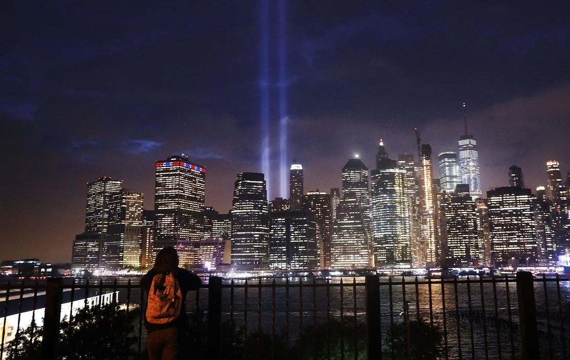 New York City skyline photographed from the waterfront